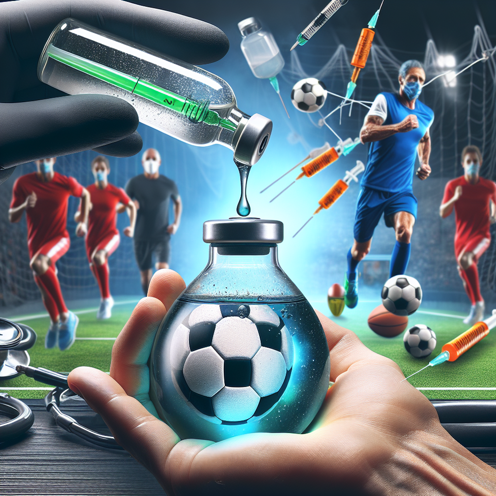 Innovazioni in farmacologia sportiva: l'acqua battericida per iniezioni come soluzione
