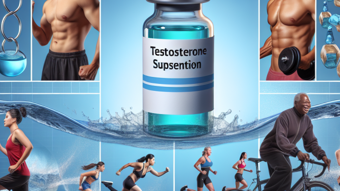 La sospensione acquosa di testosterone e il suo impatto sulla resistenza fisica