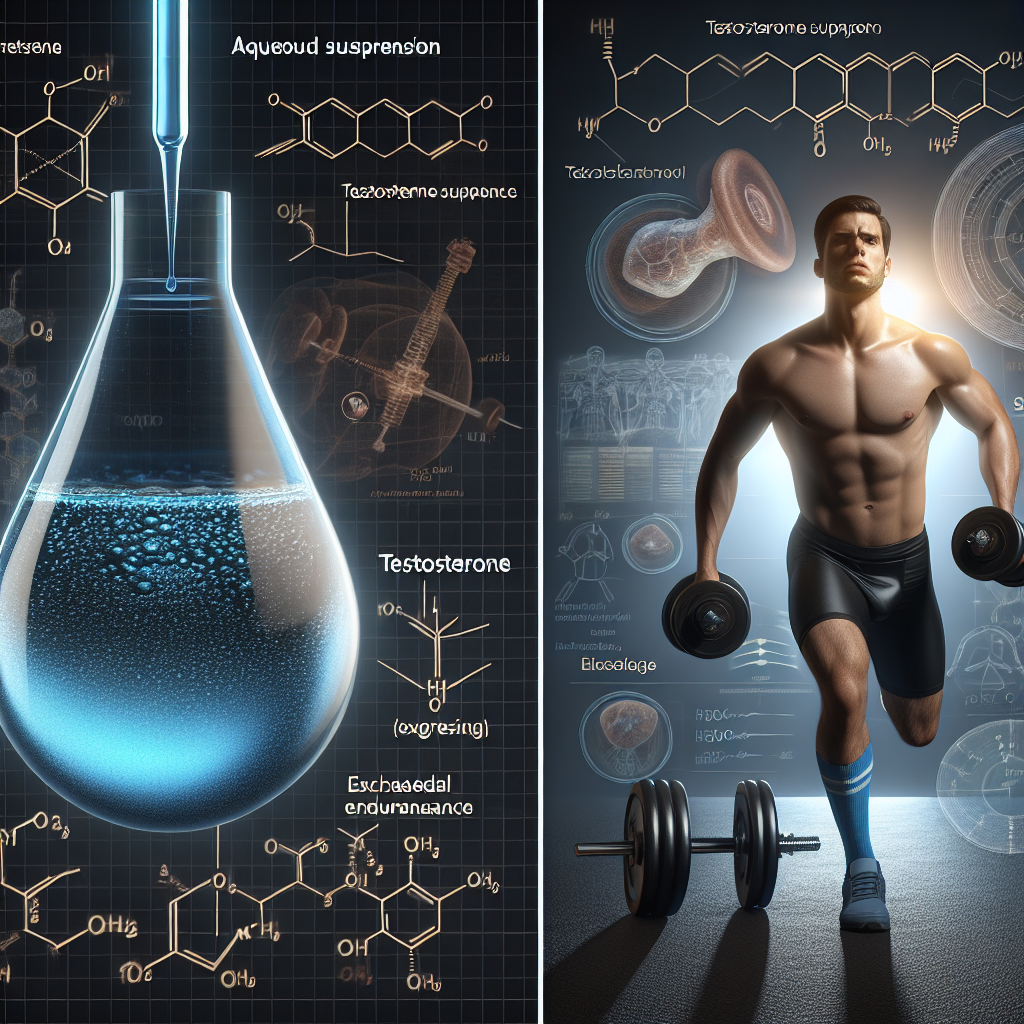 La sospensione acquosa di testosterone e il suo impatto sulla resistenza fisica