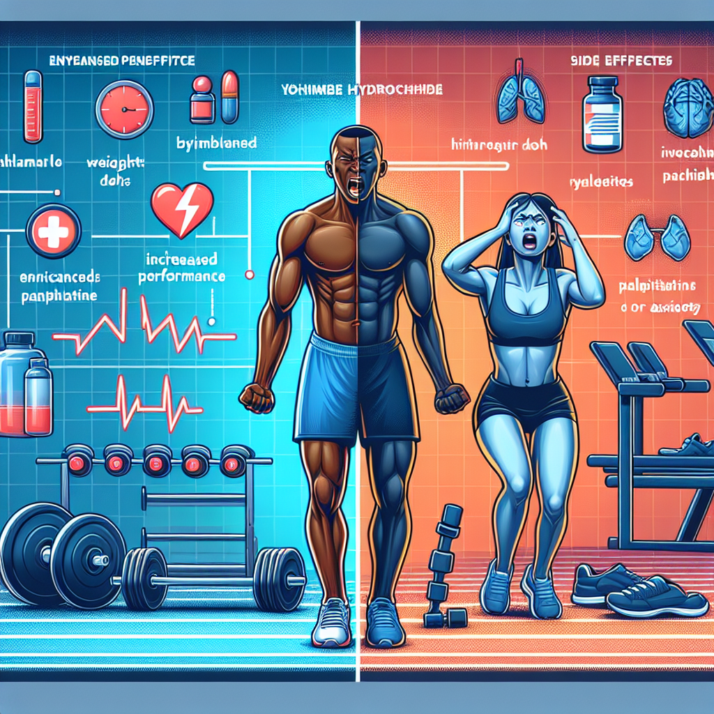 Benefici e rischi dell'uso di cloridrato di yohimbina nello sport