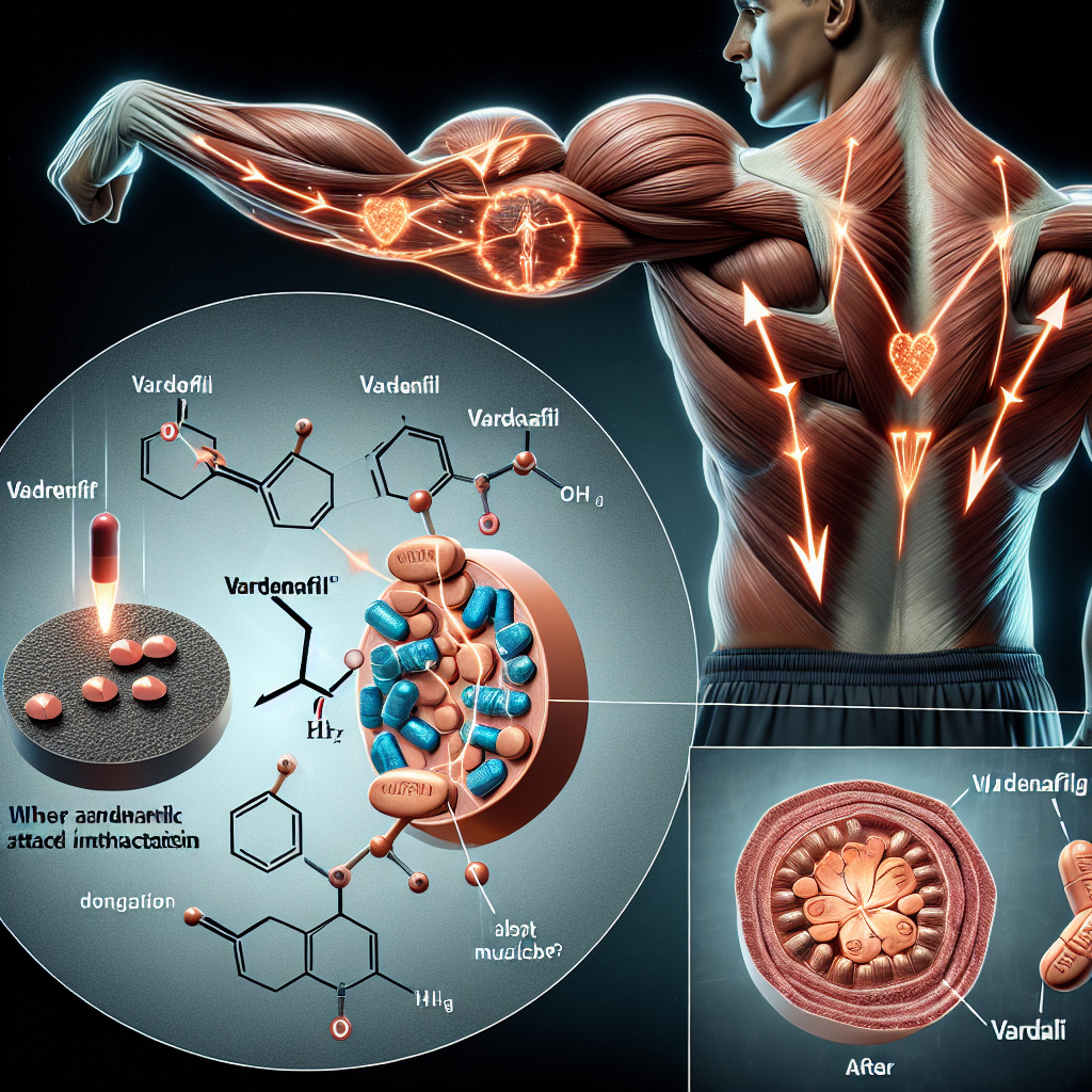 Come il Vardenafil può contribuire all'aumento della massa muscolare