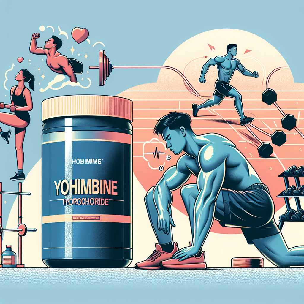 Integratori a base di yohimbina cloridrato: vantaggi nell'allenamento sportivo