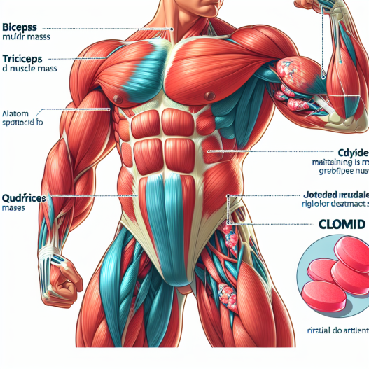 Clomid e il suo ruolo nel mantenimento della massa muscolare durante la terapia