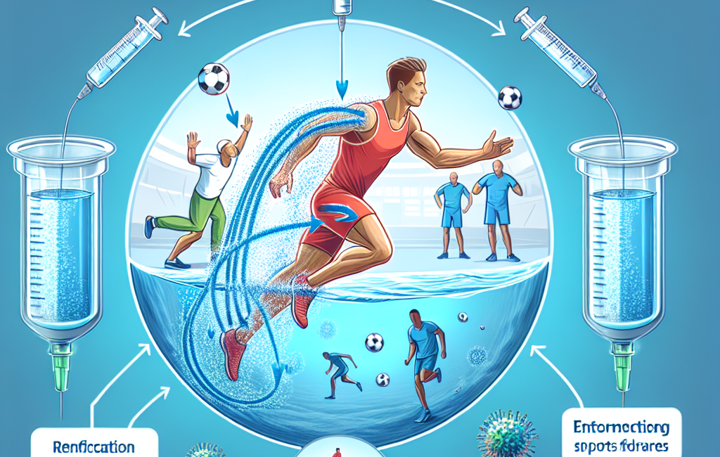 Come l'acqua battericida per iniezioni può contribuire al miglioramento della performance sportiva