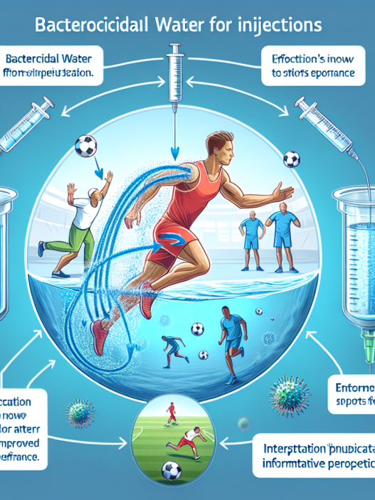 Come l'acqua battericida per iniezioni può contribuire al miglioramento della performance sportiva