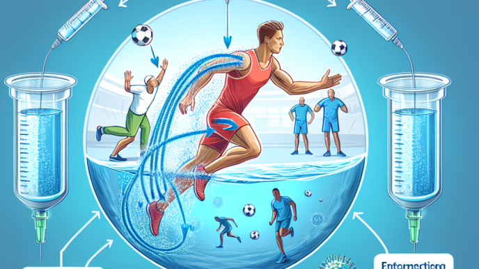 Come l'acqua battericida per iniezioni può contribuire al miglioramento della performance sportiva