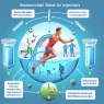 Come l'acqua battericida per iniezioni può contribuire al miglioramento della performance sportiva