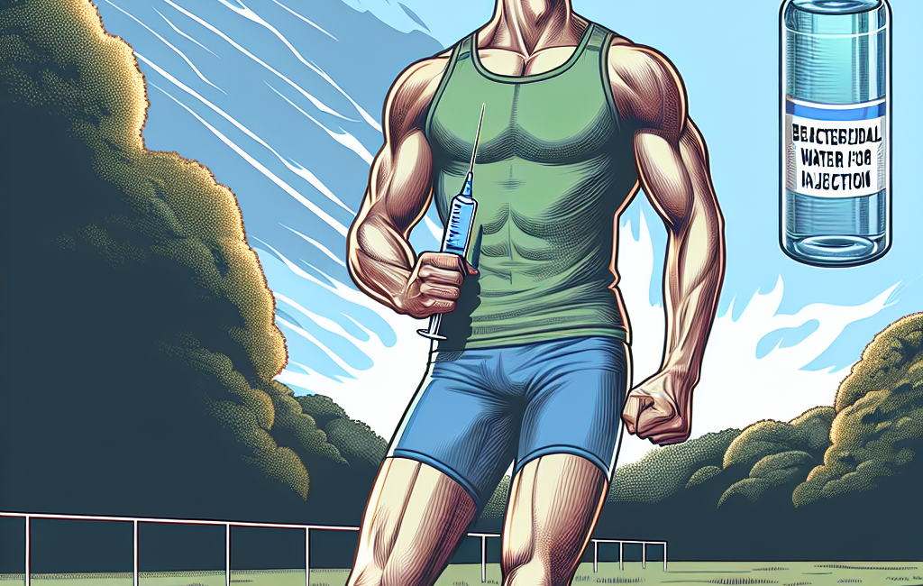 L'acqua battericida per iniezioni: un valido supporto per gli atleti